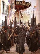 Joaquin Sorolla Seville s Holy Week Germany oil painting artist
